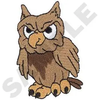 Owl Embroidery Design Express Delivery