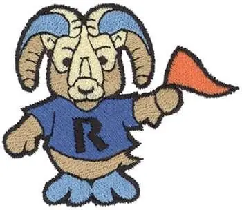 Limited Edition Ram R Embroidery Design