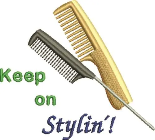 Keep On Stylin Embroidery Design Grab Now
