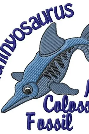 A Colossal Fossil Embroidery Design New Release