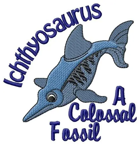 A Colossal Fossil Embroidery Design New Release