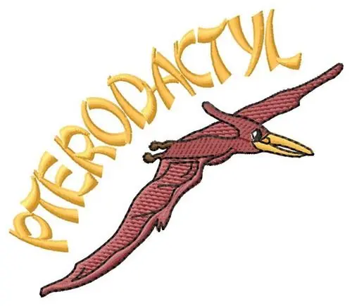 Place Order Pteradactyl Embroidery Design