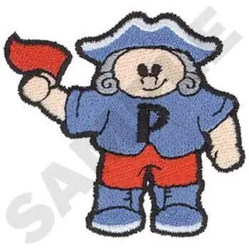 Patriot Embroidery Design Crafted