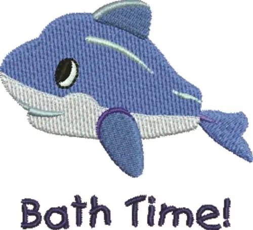 Crafted Bath Time Embroidery Design