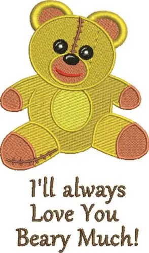 Price Drop Love You Embroidery Design