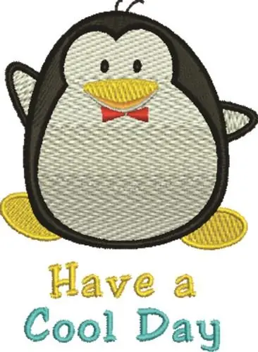 Cool Day Embroidery Design Free Shipping