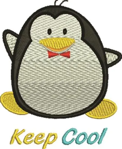Keep Cool Embroidery Design Markdown