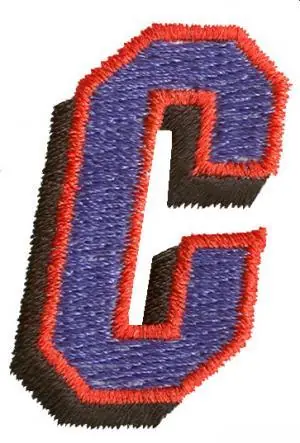 Latest Club C Embroidery Design