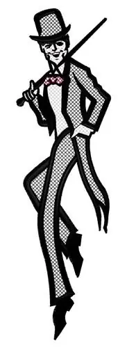 Secure Checkout Tap Dancer Embroidery Design