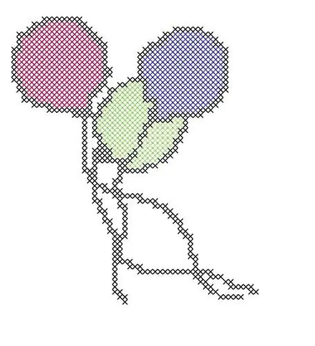 Budget Balloons Embroidery Design