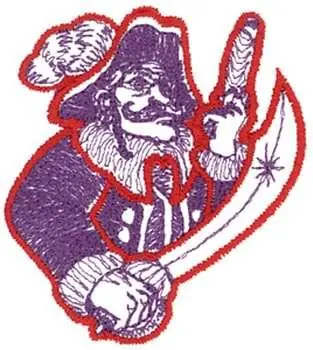 Pirate Embroidery Design Latest