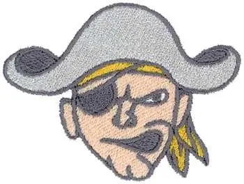 Final Sale Marauder Head Embroidery Design