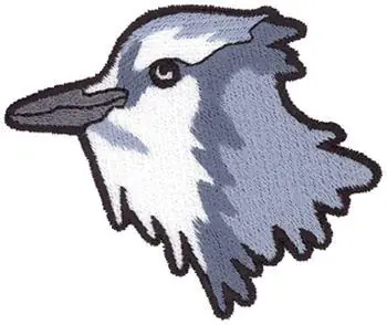 Blue Jay Embroidery Design Markdown