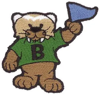 Bearcat B Embroidery Design Buy Online