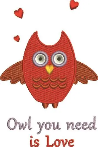 You Need Love Embroidery Design Sale