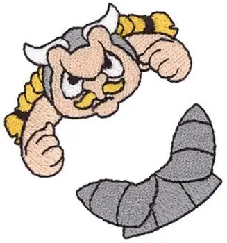 Hugging Viking Embroidery Design Buy Today