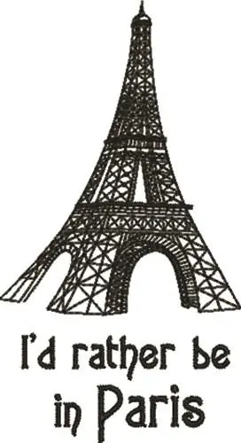 In Paris Embroidery Design Weekend Sale