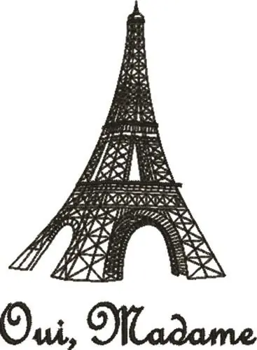 Oui Madame Embroidery Design Order Now