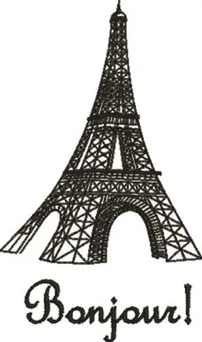 Bonjour Embroidery Design Bargain