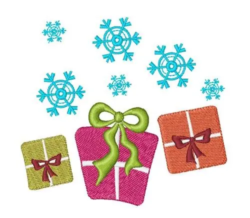 Presents & Snowflakes Embroidery Design Don’t Miss Out
