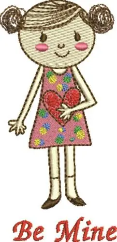 Final Sale Be Mine Embroidery Design