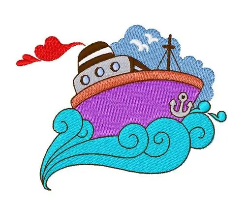 Ocean Cruiser Embroidery Design Big Sale
