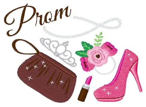 High School Prom Embroidery Design Price Cut