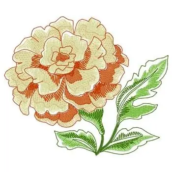 Affordable Marigold Embroidery Design