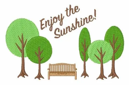 Special Discount Enjoy Sunshine Embroidery Design