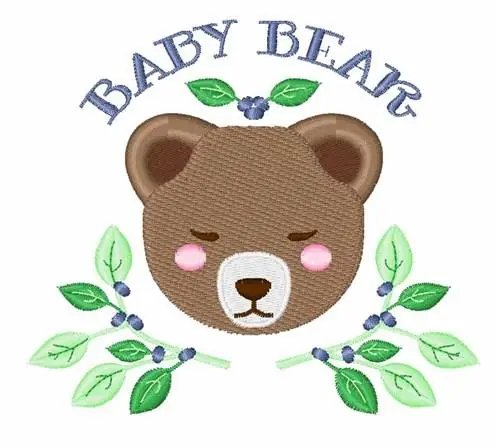 Flash Sale Baby Bear Embroidery Design