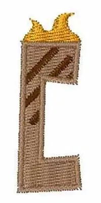 Grill Master Font C Embroidery Design Money Back Guarantee