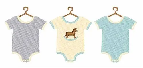 Last Chance Baby Romper Embroidery Design