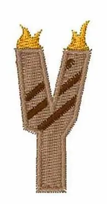 Reduced Price Grill Master Font Y Embroidery Design