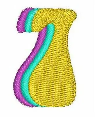 Save Now Groovy Font 7 Embroidery Design
