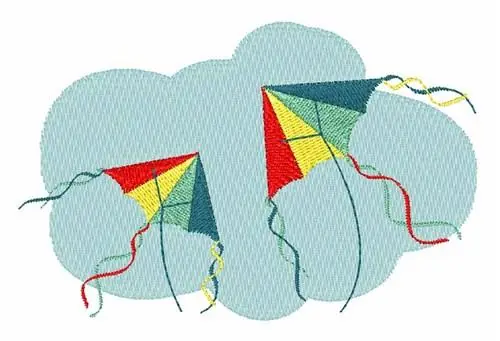 Exclusive Offer Flying Kites Embroidery Design