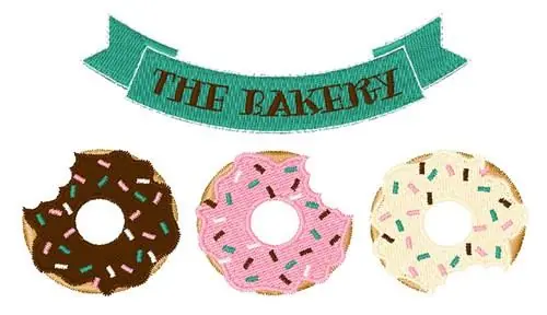 The Bakery Embroidery Design New Release