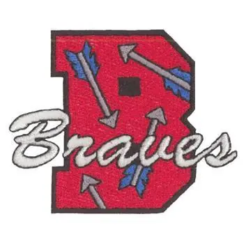 B for Braves Embroidery Design Flash Sale