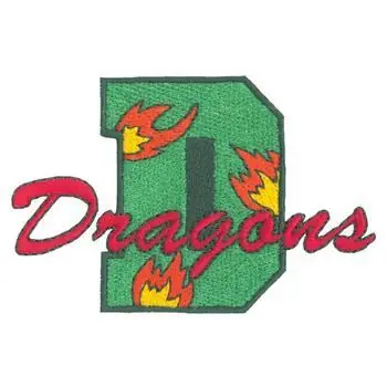 D for Dragons Embroidery Design Limited Time