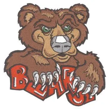 Trusted Brand Bears Mascot Embroidery Design