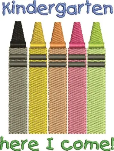 Kindergarten Embroidery Design Shop Now
