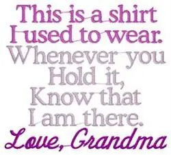 Top Rated Grandma Shirt Embroidery Design
