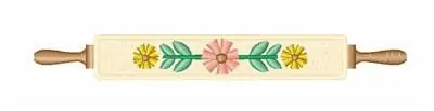 Best Price Rolling Pin Embroidery Design