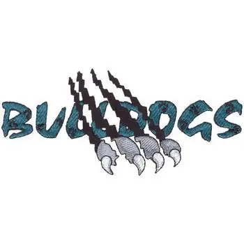 Bulldogs Embroidery Design Mega Sale