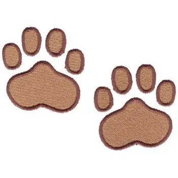 Shop Now Paw Prints Embroidery Design