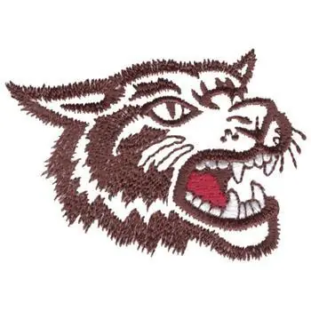 Editor’s Pick Wildcat Outline Embroidery Design