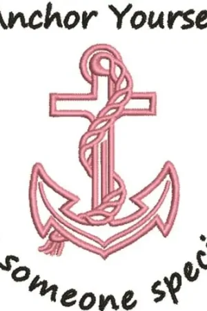 Anchor Yourself Embroidery Design One Day Deal