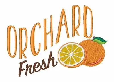 Instant Buy Orchard Fresh Embroidery Design