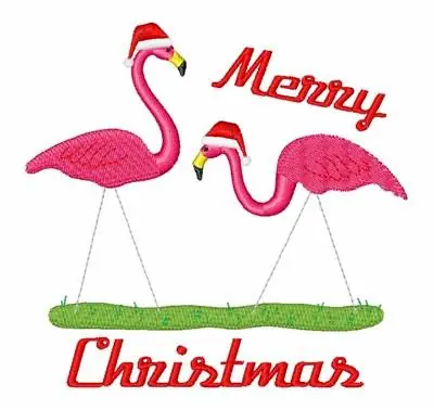 Merry Christmas Embroidery Design Low Price