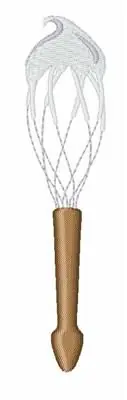 Special Offer Pastry Whisk Embroidery Design
