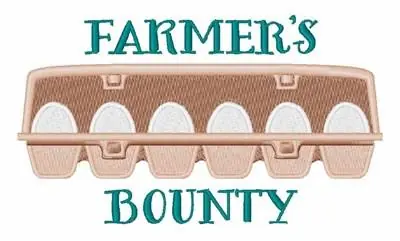 Farmers Bounty Embroidery Design Limited Offer